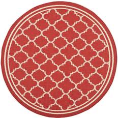 Safavieh Outdoor CY6918-248 Courtyard Red, White 94"