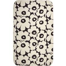 Marimekko Unikko Sengeteppe Beige, Svart (260x160cm)