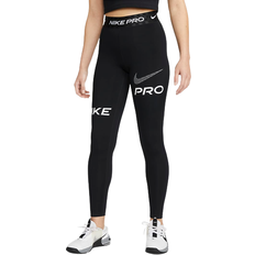Rot Strumpfhosen Nike Pro Women's Mid-Rise Full-Length Graphic Training Leggings