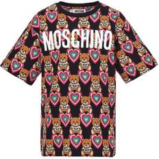 Moschino Girls Teddy Heart T-shirt - Black