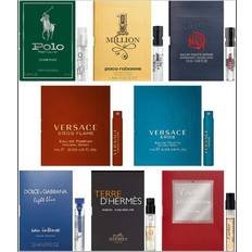 Versace Men Gift Boxes Versace Men's Designer Fragrance Sampler 8-pack