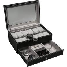 Ogrmar Lockable Watch Storage Box