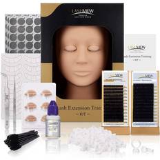 LASHVIEW Lash Mannequin Head, Practice Training Head,Make Up and