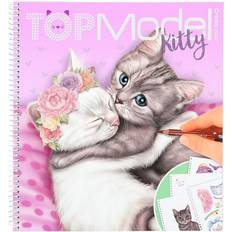 Depesche TOPModel Create Your Kitty Colouring & Sticker Book
