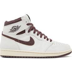 Nike Air Jordan 1 x A Ma Maniére M - Sail/Burgundy Crush