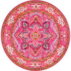 Nuloom Mackenzie Persian Medallion Purple, Pink