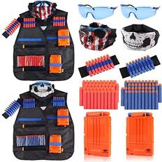 Non-Toxic Foam Weapon Accessories Tactical Vest Kit 2 Pack