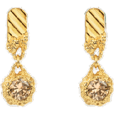 House of Vincent Forbidden Prophesy Earrings - Gold/Yellow