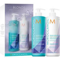 Blau Geschenkboxen & Sets Moroccanoil Color Complete Set for Blonde Hair