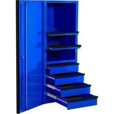 DIY Accessories Extreme Tools 24" Blue Side Cabinet with Black Handles