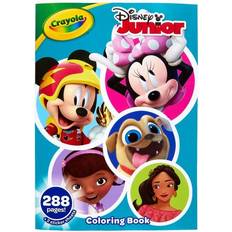 Disney coloring book Crayola 288pg Disney Junior Coloring Book with Sticker Sheets