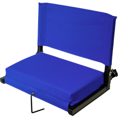 American Furniture Classics Outdoor Leisure Products Folding Stadium Seat Blue XL