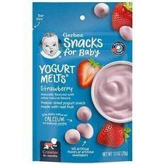 Best Baby Food & Formulas Gerber Snacks for Baby, Yogurt Melts, 8+