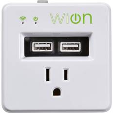 Indoor Wireless Electrical Outlet Plug With Programmable Remote Control by  Lavish Home 