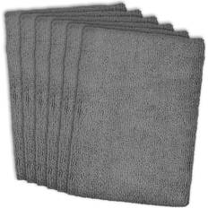 Dishcloths Design Imports DII 6-Pack Microfiber Dishcloth Gray