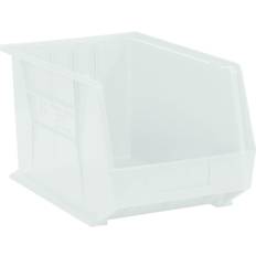 Simplify Small Herringbone Storage Bin White