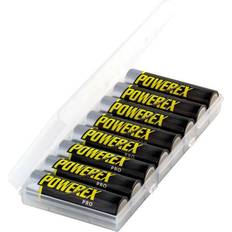 EBL Piles rechargeables NI-MH puissantes 8*AA Akku : :  High-tech