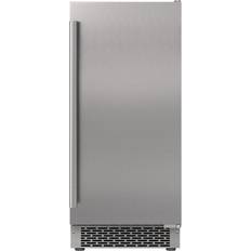 Countertop Nugget Ice Maker,with Handle,Stainless Steel,35lbs/Day,Silver,NEW