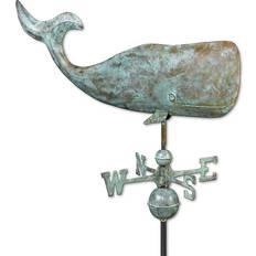 Good Directions Whale Weathervane In Blue Verde Copper