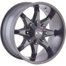 18" - Gray Car Rims Ion Wheels 181 Series, 18x9 Wheel Bolt