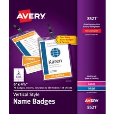 Office Supplies Avery Customizable Name Badges, Badge