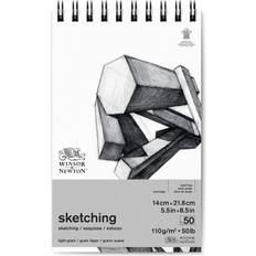 Winsor & Newton Sketch & Drawing Pads Winsor & Newton Wirebound Sketching Pad 5-1/2" x 8-1/2"