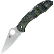 Spyderco Taschenmesser Spyderco Delica 4 Lockback Zombie Taschenmesser