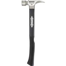 Carpenter Hammers Milwaukee Titanium Smooth Face with 18 Hybrid Fiberglass Handle