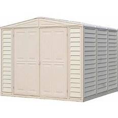 Duramax Outbuildings Duramax Vinyl Shed 00384, 7'10"W X 7'10"D X Includes Foundation (Building Area )