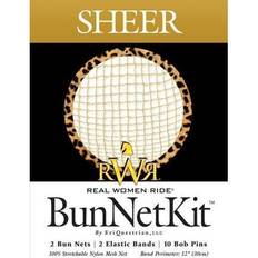 Blonde Hair Ties Rwr Ultra Sheer Bun Net Kit Blonde