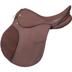 Horse Saddles Tough-1 17" Saddle Huntcraft (Jump) Package Light Chestnut