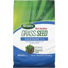 Pots, Plants & Cultivation Scotts Turf Builder Grass Seed Sun & Shade Mix thrives