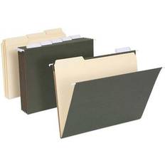 JAM Paper 9.5 x 11.5 Plastic 3 Hole Punch Binder Hook & Loop