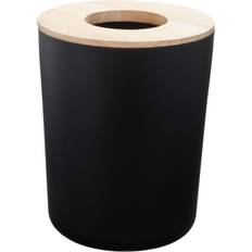 Wood Bathroom Interior & Storage iDESIGN 28297 Eco Vanity Trash Can