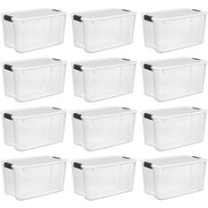 Sterilite Corporation 6-Pack Medium 4.5-Gallons (18-Quart) Clear