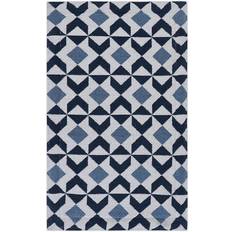 RugSmith Blue Medallion Anti-Fatigue Kitchen Mat, 20 x 36