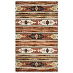 Rizzy Home Avianna Southwest Collection Gold, Brown, Green, Blue, White, Multicolor