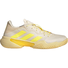 41 ½ - Herre Racketsportsko Adidas Barricade M - Ecru Tint/Beam Yellow/Almost Yellow