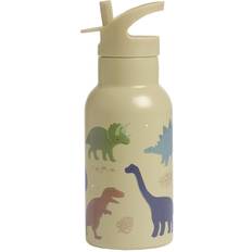 A Little Lovely Company Stainless Steel Drink Bottle 350ml Dinosaurs