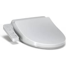 Bemis Radiance Heated Elongated Closed Front Toilet Seat in White