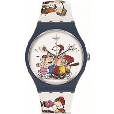 Swatch Peanuts First Base (SO29Z107)