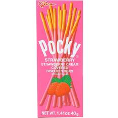 Glico Pocky Strawberry Cream Covered Biscuit