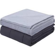 Weight Blankets Dream Lab Acupressure Comfort 15 lb Weight Blanket Gray