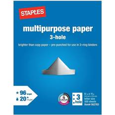 Staples Staplers & Staples Staples Multipurpose Paper 20 lbs. 96 Brightness 500/RM 05031