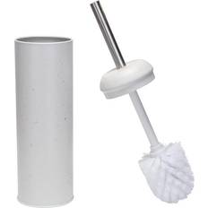 Silver Bathroom Accessories Modern Metal Toilet Brush