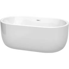 Freestanding Bathtubs Wyndham Collection Juliette (WCOBT101360SWTRIM)