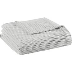 Blankets Beautyrest Bed Waffle Blankets Gray