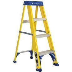 4 step ladder Louisville 4' Fiberglass Step Ladder 250 lb Cap. FS2004