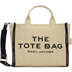 Beige Tragetaschen Marc Jacobs The Jacquard Medium Tote Bag - Warm Sand