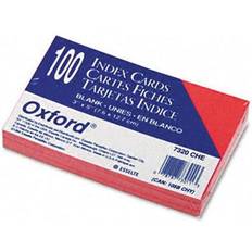 Oxford Unruled Index Cards 3x5 100-pack